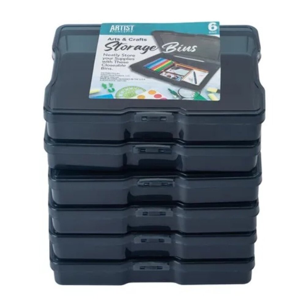 Arts & Crafts: Craft Storage - Stakable Containers Bins by Artist Concepts